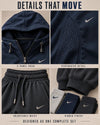 Men’s Premium 3-in-1 Hooded Tracksuit Set