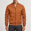 Striped Trim Bomber Jacket