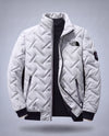 Quilted Stand Collar Jacket